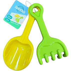 SpinOut skovl og rive