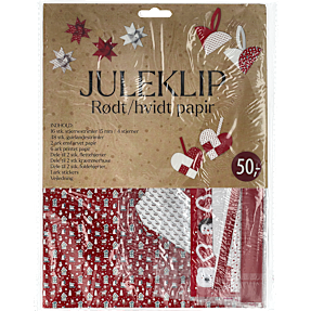 Familie juleklippesæt - traditionel