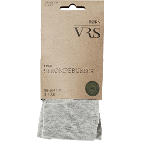 VRS børne strømpebukser str. 3-4 år - grå