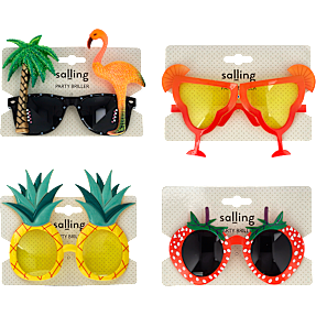 Sommer partybriller - flere varianter - assorteret