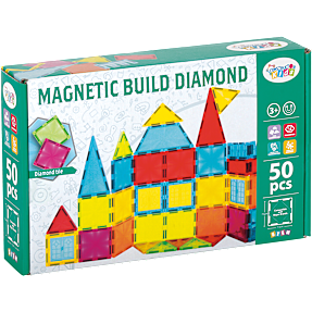 Construktor kid magnetisk bygggesæt 50 dele