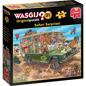 Safari surprise puslespil - 950 brikker