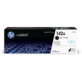 HP 142A original laserjet toner - sort