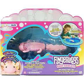 Fingerlings Axelotl pool