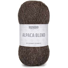BUMBO Alpaka uldblandingsgarn - Gråbrun 003