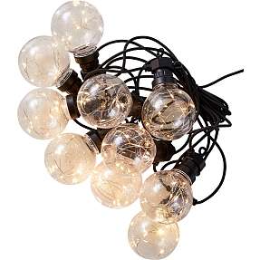 Pia LED lyskæde med 10 pærer