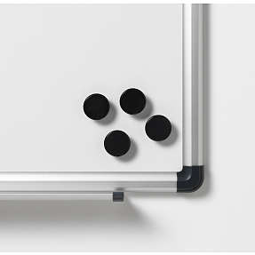 Naga whiteboard magneter 4 stk. - sort