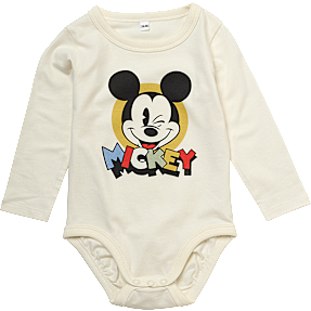 Mickey and Friends body str. 74/80 - råhvid