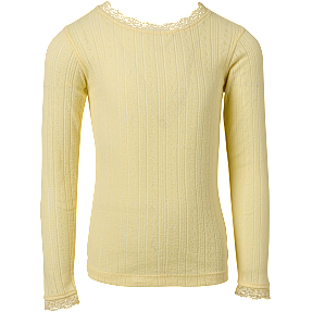 VRS børne bluse str. 98/104 - gul
