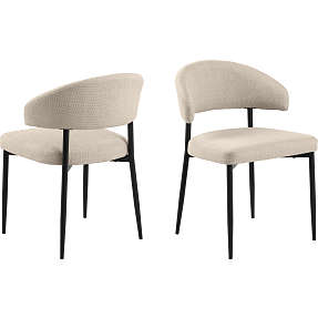 Edina spisebordsstol - beige