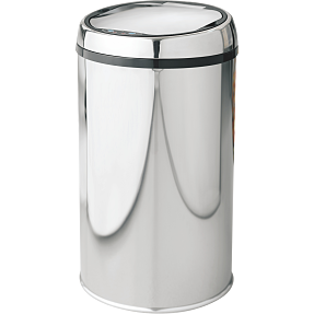 Affaldsspand med autolåg - krom