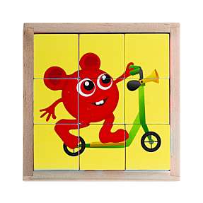 Babblarna klodspuslespil - 9 brikker