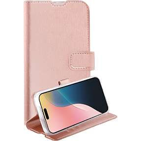 Vivanco iPhone 16 wallet - rose gold