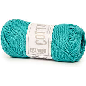 BUMBO Bomuldsgarn - Mørk turkis 249