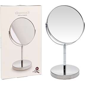 Eleganza dobbeltsidet makeupspejl m. forstørrelse