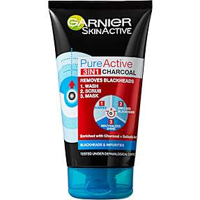 Charcoal ansigtsrens m. salicylsyre og kul