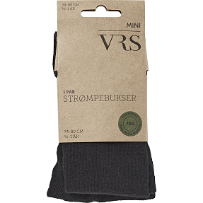 VRS baby strømpebukser str. 1-2 år - sort