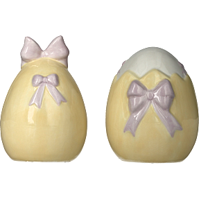 Porcelænsæg med sløjfer 11,5 cm - flere varianter - assorteret