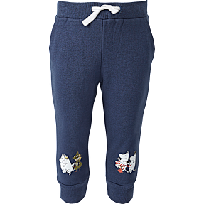 Mumitroldene sweatbukser str. 74/80 - blå