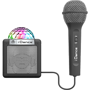 iDance Cube Sing Bluetooth Karaoke Højttaler - Sort