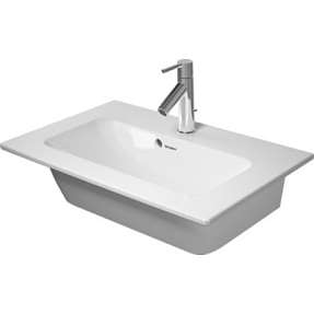 Duravit Me by Starck håndvask 630 x 400 mm. Compact med hanehul og overløb