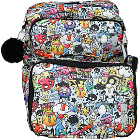 Danpen skoletaske - Graffiti