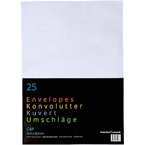 C4p konvolutter 100g - 25 stk.