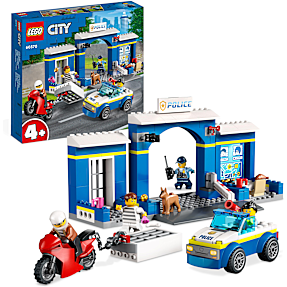 LEGO City 60370 skurkejagt ved politistationen