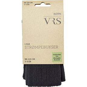 VRS børne strømpebukser str. 3-5 år - sort