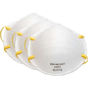 Millarco støvmasker 3 stk. FFP1S