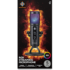 Deltaco Gaming RGB streamingmikrofon