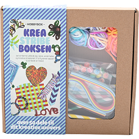 Nimo Krea Stribe Boksen kreasæt m. 50 dele