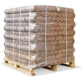 Rondo træbriketter - trucklevering - 1 palle