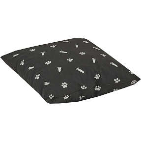 Hoppekids Pets pude - Grå med poter