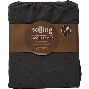 Salling Damaskdug - tern grå