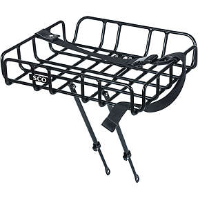 SCO frontlad til cykel - sort