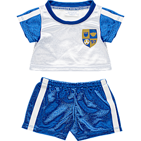 Build-A-Bear blå/hvid sportssæt