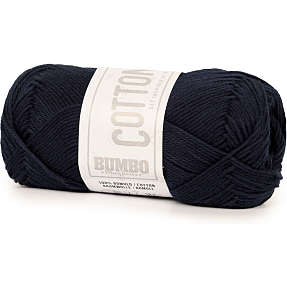 BUMBO Bomuldsgarn - Marineblå 213