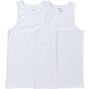 Marathon teen 2-pak undertrøjer str. 10-12 år - hvid