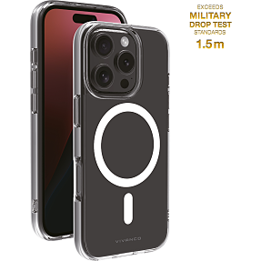 Vivanco iPhone 16 Pro MagSafe cover - transparent