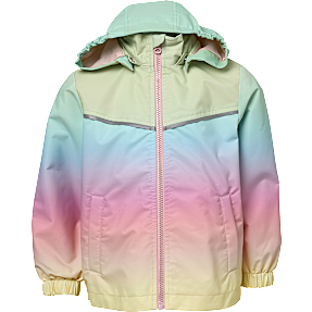 VRS børne jakke str. 122 - multifarvet