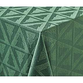 Salling damaskdug - grøn juletræ