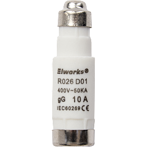 Elworks 5-pak sikringer - neozed 10A D01
