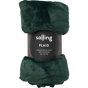 Salling coral fleece plaid - grøn