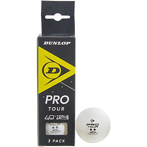 Pro tour 40+ Bordtennisbolde 3-pak