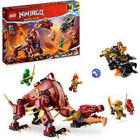 LEGO® NINJAGO® Forvandlings-lavadragen Heatwave 71793