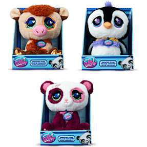 Littlest Pet Shop deluxe bamse 25 cm - flere varianter - assorteret