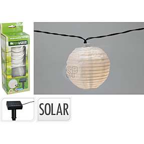 Solar lamper 10-pak - hvid