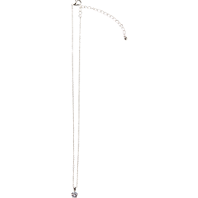 CBYH halskæde med vedhæng - sølvfarvet