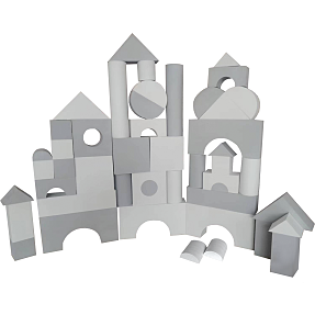 Spire EVA store byggeklodser 48 dele